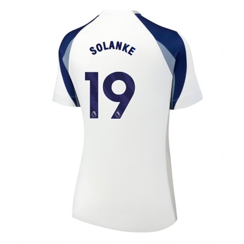 Stroje piłkarskie Tottenham Hotspur Dominic Solanke #19 Koszulka Podstawowej dla damskie 2025-26 Krótki Rękaw